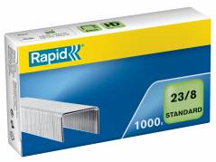 Hæfteklamme Rapid 23/8 galv standard æsk/1000