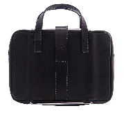 R-Go Viva 15.6'' Laptop bag Full Grain Leather, Black