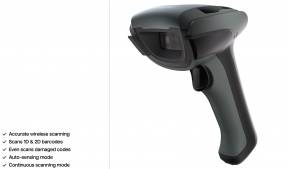 SAFESCAN 350-BT Wireless POS Barcode Scanner w/ChargingStand