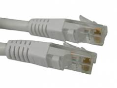 Network Cat 6 Cable SAVER, White (1m)