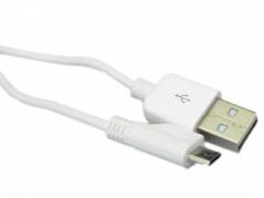 Sandberg USB-A to MicroUSB hvid (3m)