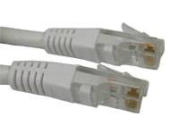 Network Cat6 UTP Cable, White (1m)