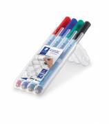 Marker Lumocolor Correctable M Non-P 1,0mm ass (4)