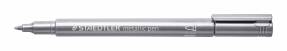 Marker Metallic 1-2mm sølv