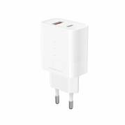 ËSSENTIALS 30W USB-A & USB-C Power Adapter