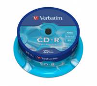 Verbatim CD-R 700MB / 80min 52x spindle (25)