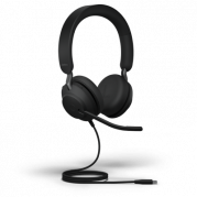 Jabra Evolve2 40 SE UC, Stereo, No Stand, USB-C