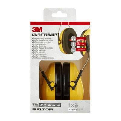 3M Komfort h&oslash;rev&aelig;rn H510A (87-98 dB), gul