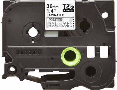 BROTHER TZeM65 tape black on blank
