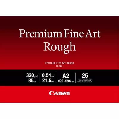 A2 FA-RG1 Premium Fine Art Rough Paper, 25 sheets