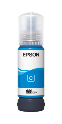 Epson EcoTank 107 Cyan 7200 sider Bl&aelig;krefill