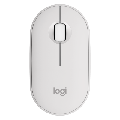 Logitech Pebble 2 M350s Optisk Tr&aring;dl&oslash;s Hvid