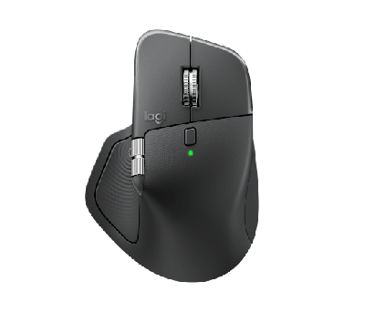 LOGITECH MX Master 4 Performance Wireless Mouse, Pale Grey