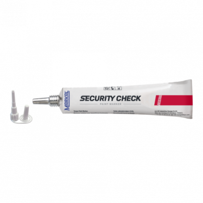 Security Check Paint marker red