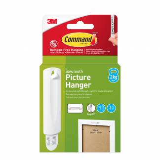 Command Sawtooth 1 Hook+2 Strips 17040-1