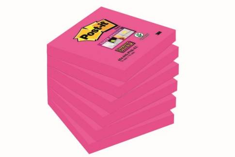 Post-it SS-Notes 76x76 lyserød