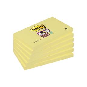 Post-it SS-Notes 76x127 gul (6)