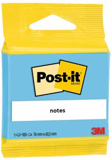 Post-it blue 63,5x76 100sh