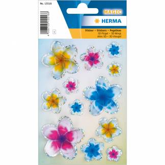 Herma stickers Magic blomster 3D (1)