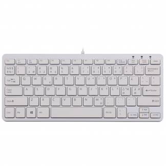 R-Go Compact Keyboard (Nordic) white