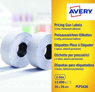 Labels 26x16 G2 White 10-rolls