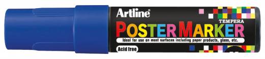 Poster Marker Artline 12 bl&aring;