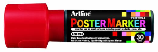 Poster Marker Artline 30 r&oslash;d