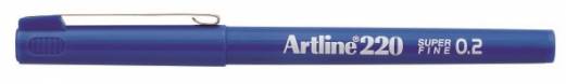 Fineliner Artline 220 SF 0.2 bl&aring;