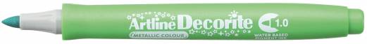 Artline Decorite Bullet 1.0mm metallic green