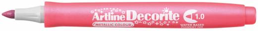 Artline Decorite Bullet 1.0mm metallic pink