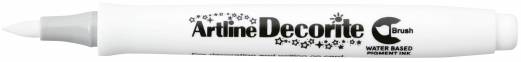 Artline Decorite Brush hvid