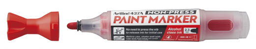 Artline Non-press paint marker 437A Red