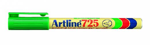 Marker Artline 725 Superfine 0.4 grøn