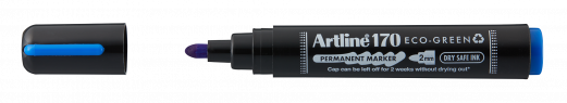 Artline ECO-GREEN 170 2.0mm Dry Safe blue