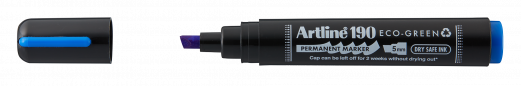 Artline ECO-GREEN 190 2.0-5.0mm Dry Safe blue