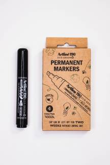 Artline ECO-GREEN 190 2.0-5.0mm Dry Safe black (4)