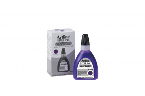 Artline Non-press 437A refill ink 60ml Purple