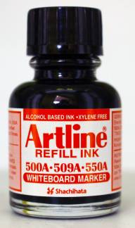 Artline ESK-50A refill ink WB black 20ml