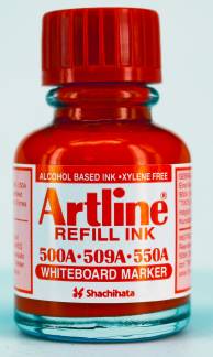 Artline Refill Ink Whiteboard 20ml rød