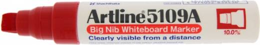 Whiteboardpenne Artline 5109A BIG rød