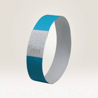 Festivalarmbånd Tyvek blå 500 stk.