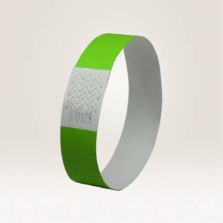 Festivalarmbånd Tyvek grøn (500)