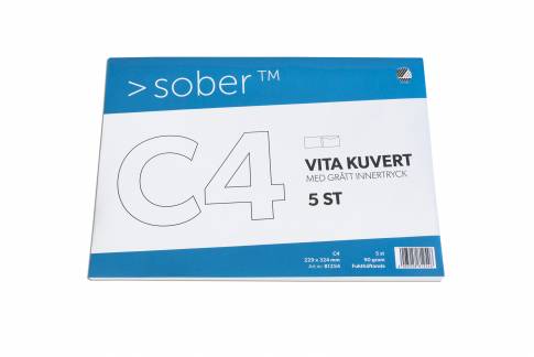 Kuvert Mailman hvid C4 90g (5)