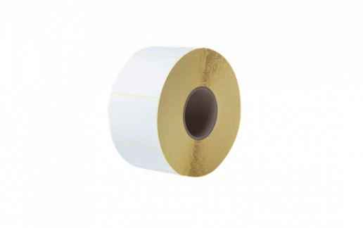 Coated labels white TT 102x74mm 2900 labels/roll (4)