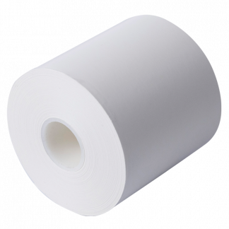 Continuous linerless roll white 80mmx51,8m (32)