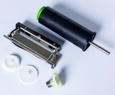 Label peeler with liner rewinder kit for TJ-6 label printers