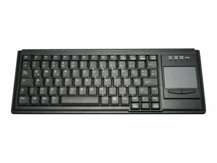 ACTIVE KEY Industry 4.0 Ultraflat Touchpad Keyb. Black UK