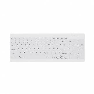 Active Key QuickClean Medical Keyboard IP68 Compact W White