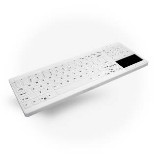 Active Key QuickClean Med KB IP65 Touchpad Comp WL White