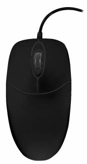 Active Key Washable Mouse IP68 Scroll Wheel W Black